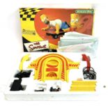 The Simpsons scalextric skateboard chase, boxed