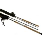 Shakespeare Radial Glider Fly rod 10' two piece #8/9 in MOB; Shakespeare Sigma Graphite 9' two piece
