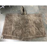 An American military issue poncho, 155cm wide