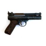 A Webley & Scott Ltd., Birmingham .22 air pistol, no.1265