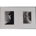 Albin Guillot, Laure (1879-1962) two black and white nude studies 31 x 23cm each Provenance: Focus