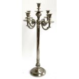 A five arm candelabra, 75cmH