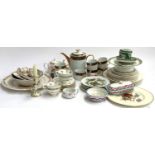 A mixed lot to include Rosenthal trinket pot; tuscan; Wedgwood corinthian; Whittard; Furnivals