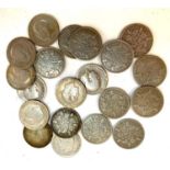 A quantity of pre 1947 sixpence coins from 1915-1916 (approx. 52g)
