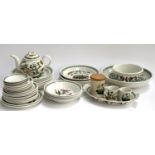 A quantity of Portmeirion Botanic Garden, approx. 40 pieces, to include teapot, dinner plates,