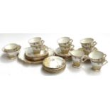 A Standard China 'Daisyfield' 1920s part tea set, approx. 37 pieces