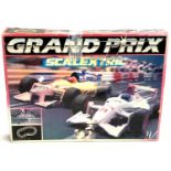 A Scalextric Grand Prix set, boxed, with cars