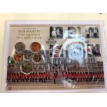 A folder containing The Queen Elizabeth II 90th birthday commemorative cover collection to include