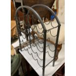 A 25 bottle wine rack, 53cmW