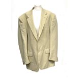 A Travelling Light cotton mix two piece suit, 42R