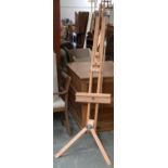 A Winsor & Newton floorstanding easel