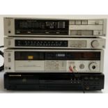 A lot of hi-fi separates Technics FU-Z35 stero tuner St-z35L; technics cassette deck; Marantz CD