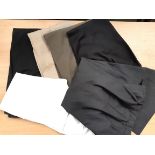 A mixed lot of gents trousers, mainly 34W, inside leg 30, to include Massimo Dutti, Prana, Guy