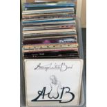 A quantity of LPs to include 'Average White Band', Jim Croce, Beat Boys, Beatles, JJ Cale, Leonard