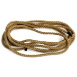 A good length of approx. 3/4" hemp rope