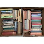 A mixed box of books to include James Joyce; Henry Williamson; Dumas; Ernest Hemmingway etc