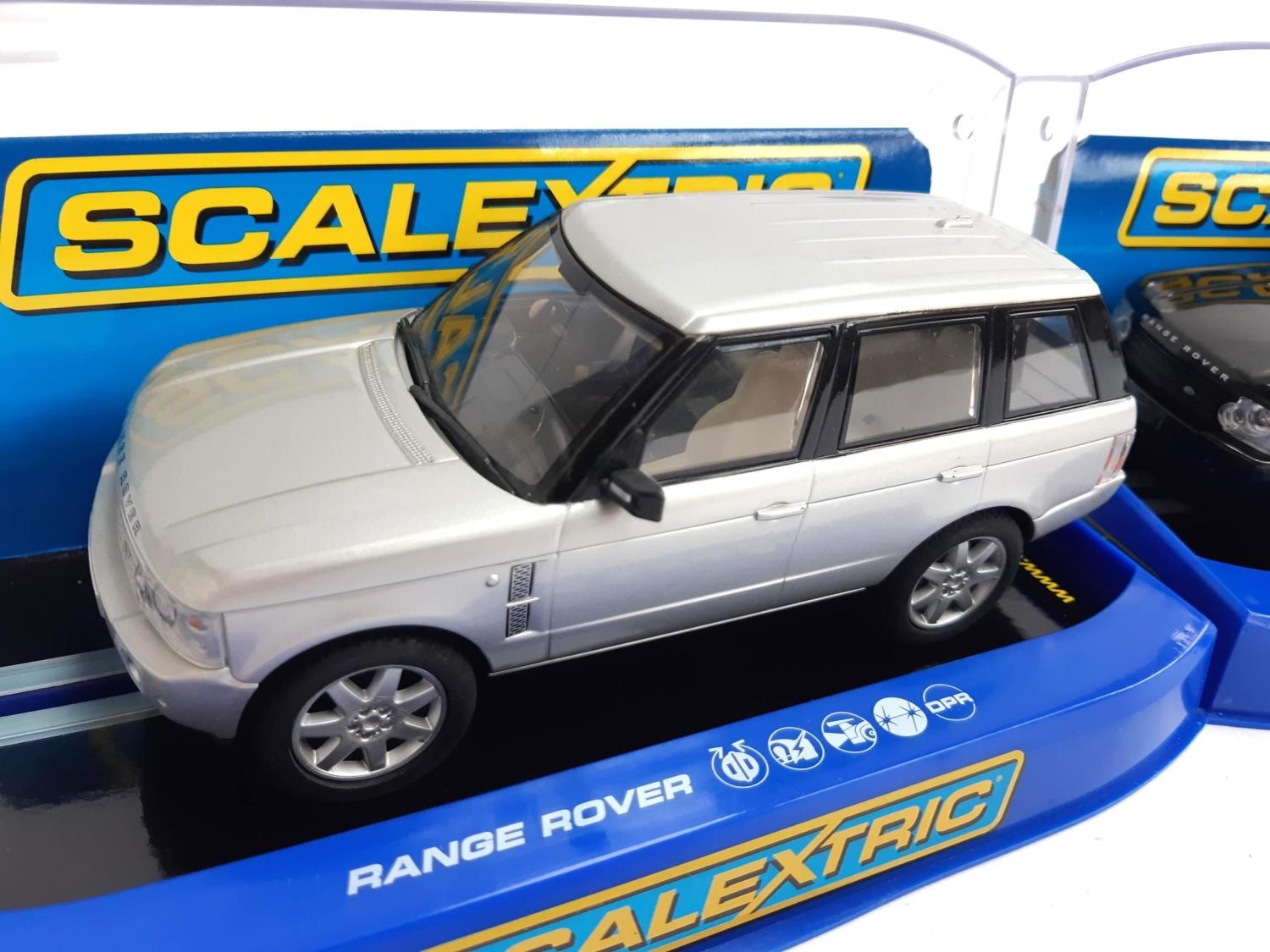 A Scalextric Range Rover 'Street Car', boxed, together with a Range Rover 'Black', boxed - Image 2 of 3