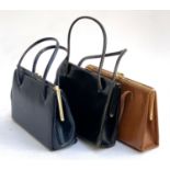 Three vintage handbags to include Waldybag