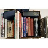 20th CENTURY MILITARY INTEREST: a box of books on varying aspects of both world wars. To include,