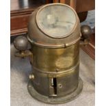 Maritime interest- an early 20th century ship's binnacle by Kelvin, Bottomley & Baird ltd. pattern