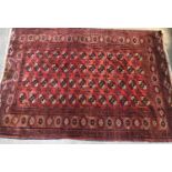 A large Tekke rug, 285x201cm
