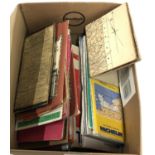 MAPS: A box of various mainly Ordnance Survey maps (Old modern and reproduction) to include at least