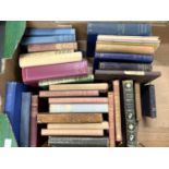 A mixed box of hardback books to include Rudyard Kipling Just So Stories, Kim, Departmental Stories;