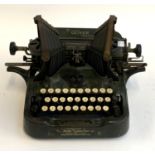 An Oliver Typewriter Co. No. 9 typewriter