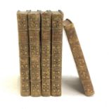 The Works of Dr Swift, volumes 2, 6, 7 and 9, 1742, full calf, together with 'The Menageries'