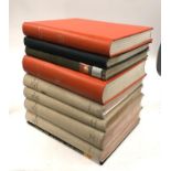 THE ARCHITECTURAL REVIEW - the 1920s. 9 bound collections of the magazine in various bindings all in