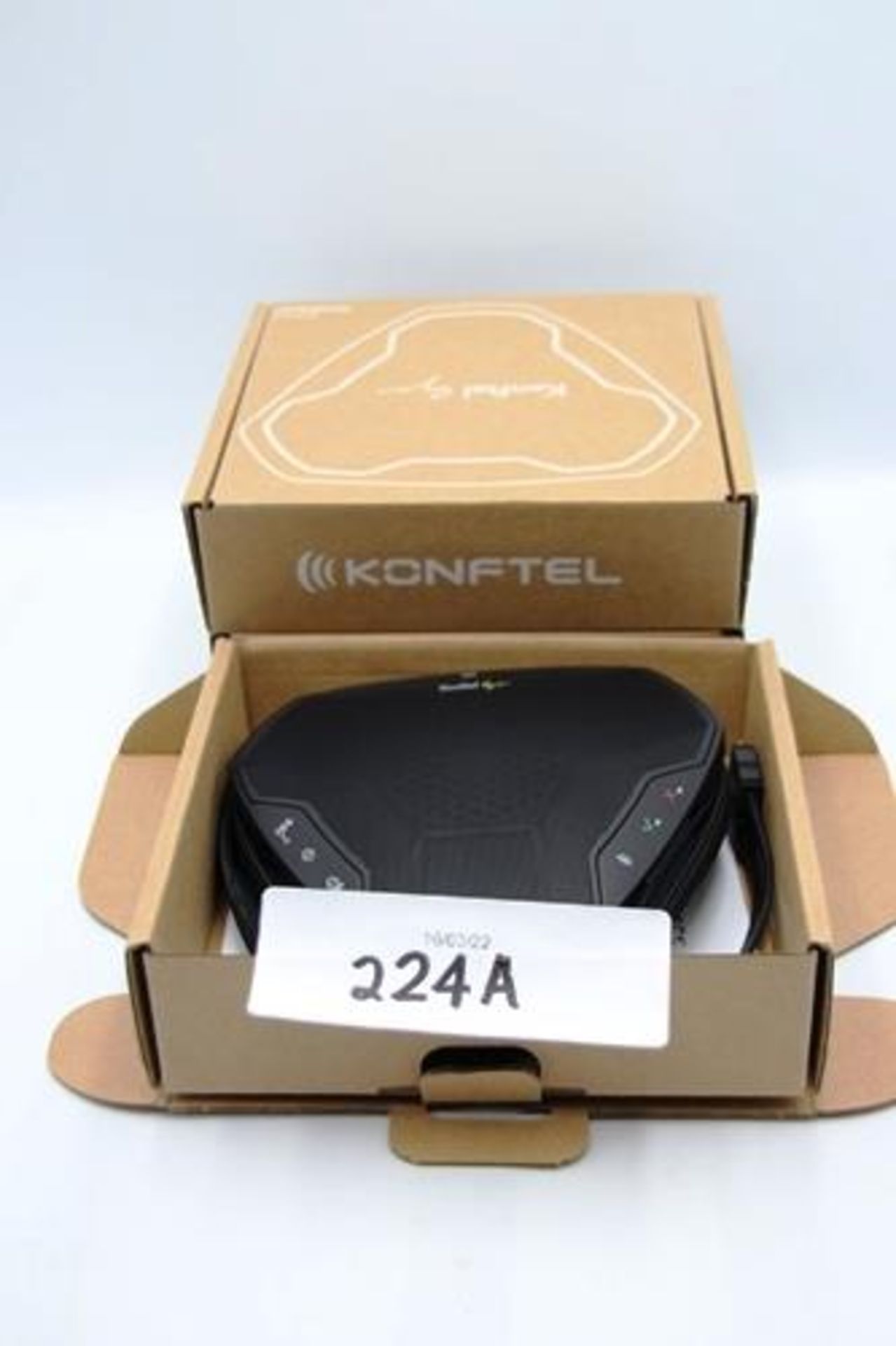 3 x Konftel Ego mobile conference systems, model 910101081 - possible returns - untested (cabs