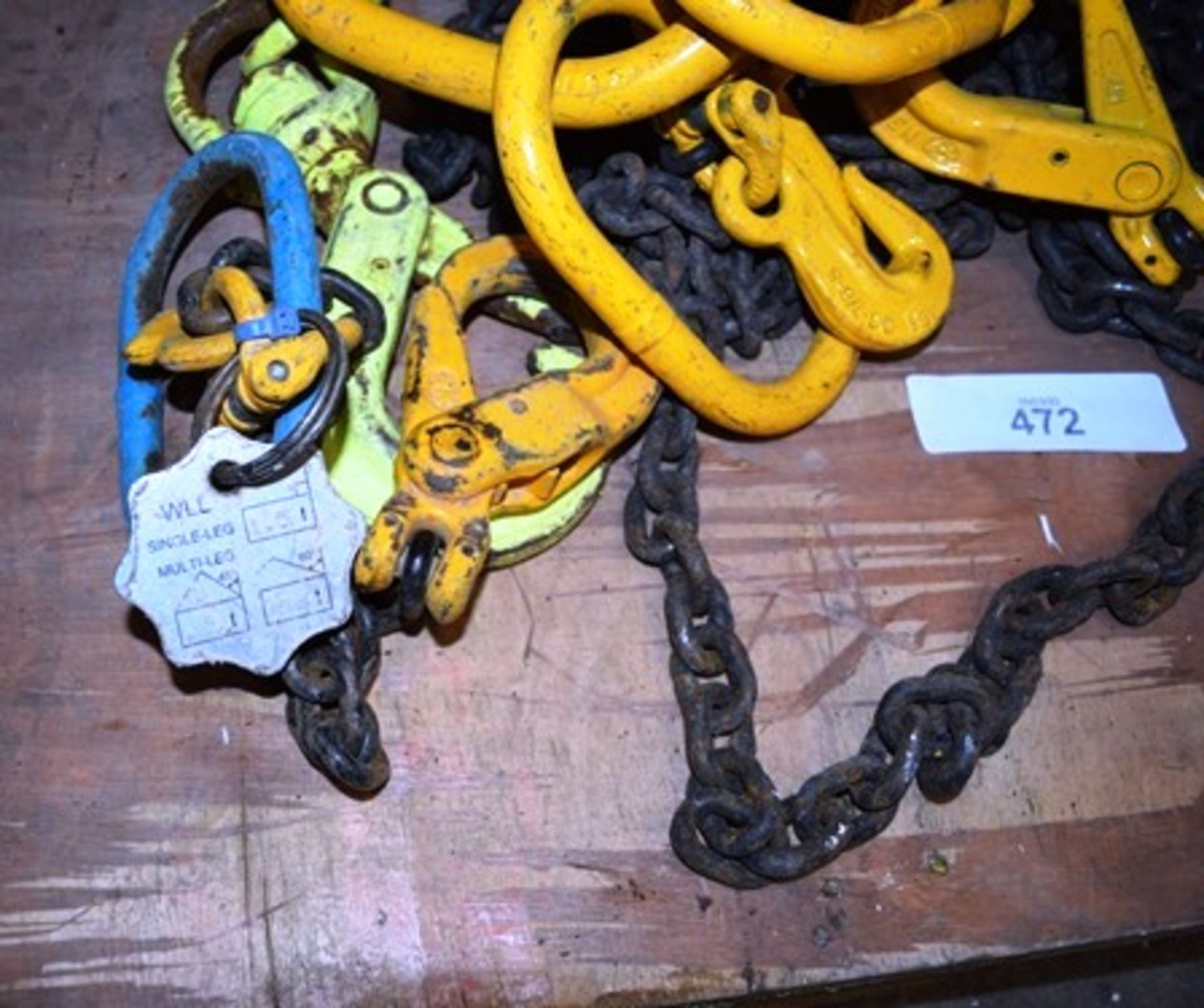 A selection of Brothers AA3 lifting equipment etc. With ID tags - Second-hand (ES12) - Image 2 of 3