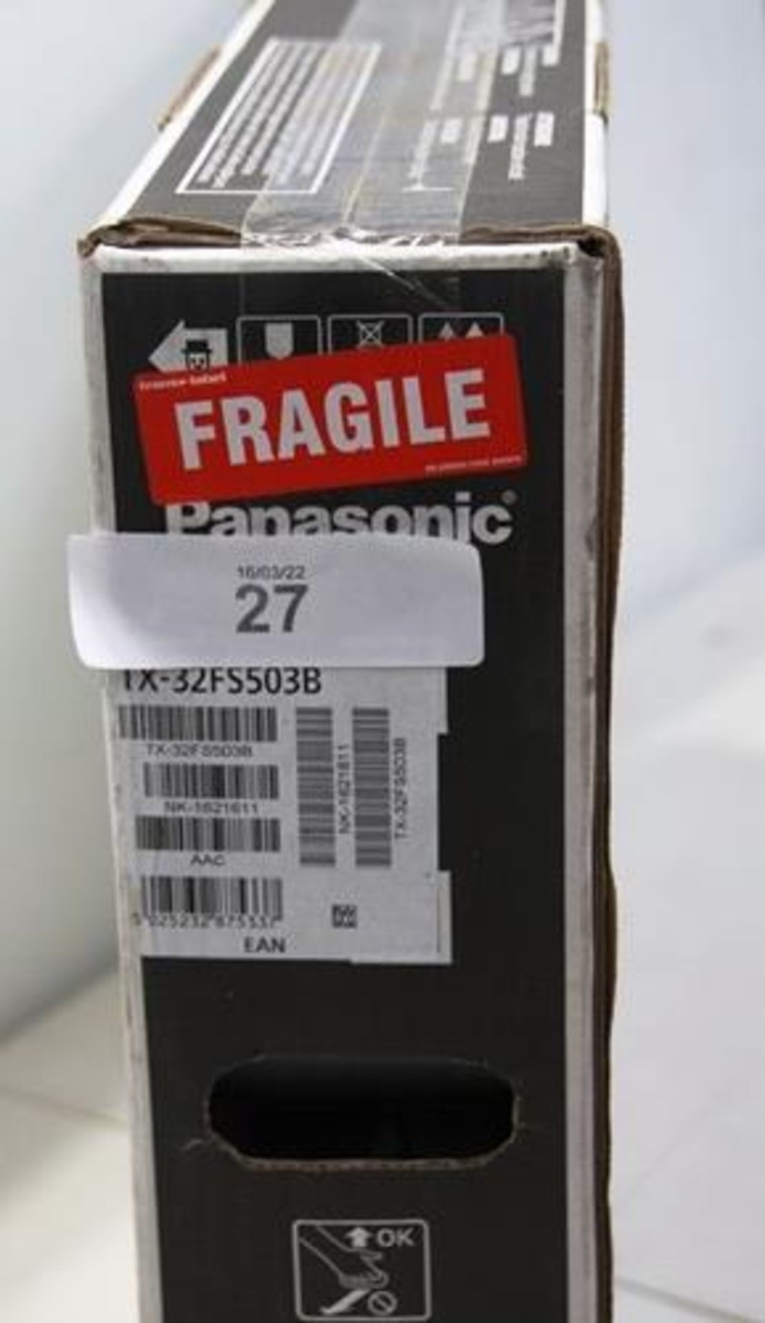 1 x Panasonic FS500 32" LED TV, model TX32 FS503B - New (ES8) - Image 2 of 2