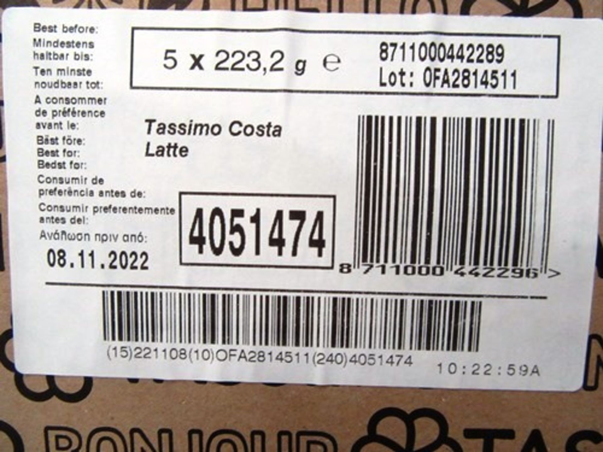 6 x boxes each containing 5 x 223.2g Tassimo products, to include L'or latte Macchiato, Creamer, - Image 5 of 8
