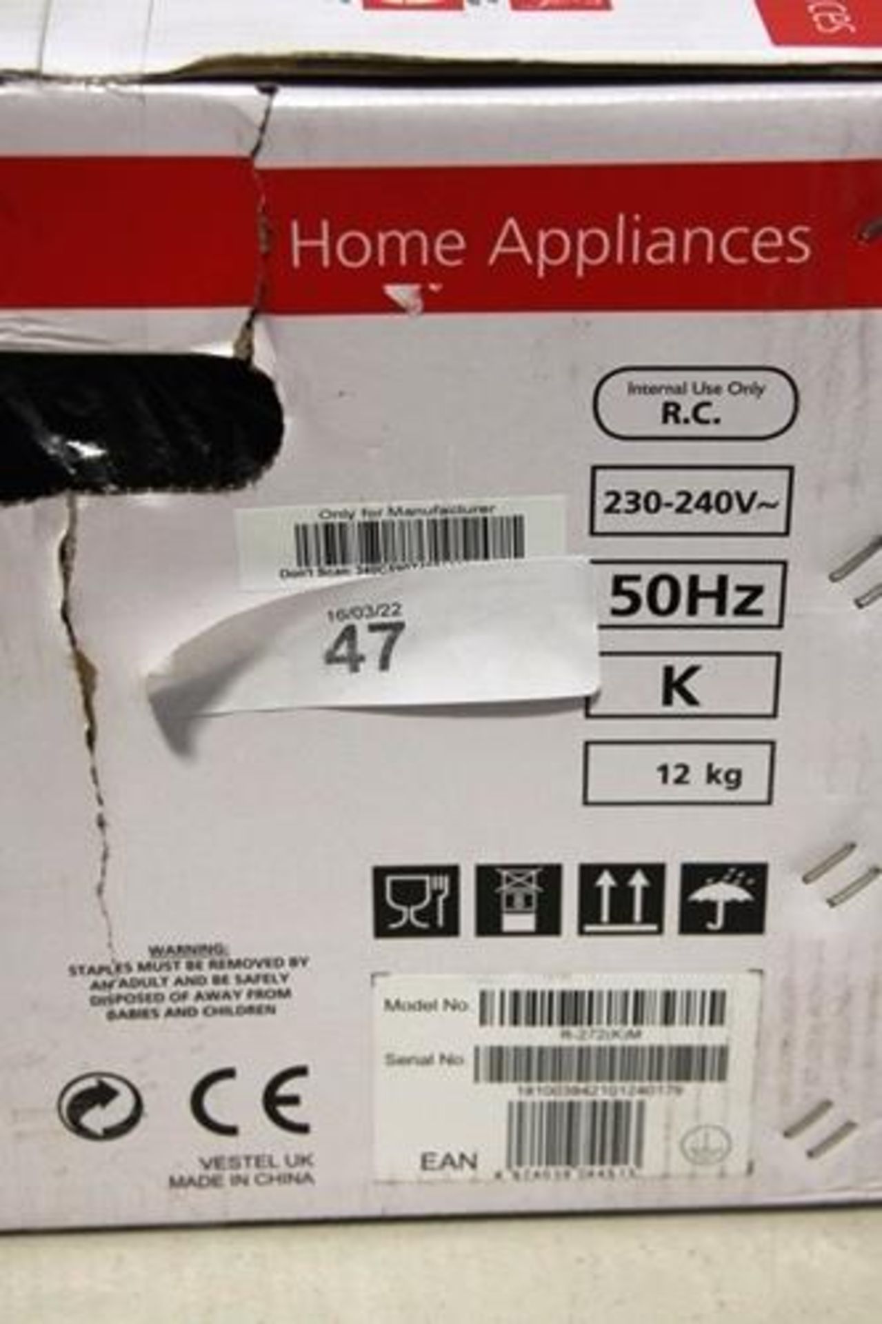 1 x Sharp R-272 KM microwave oven - Sealed new in box (ES1) - Image 2 of 2