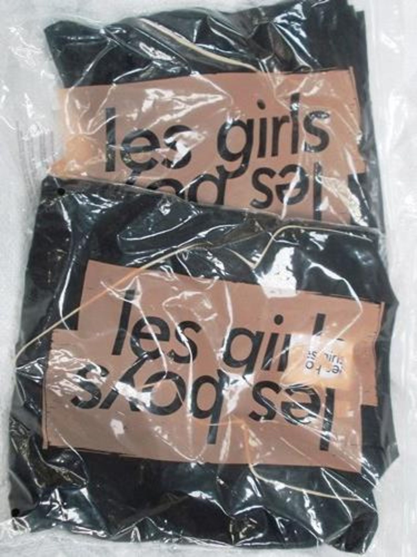 2 x pairs of Les Girls Les Boys pyjamas, size M - New (E7flr9)