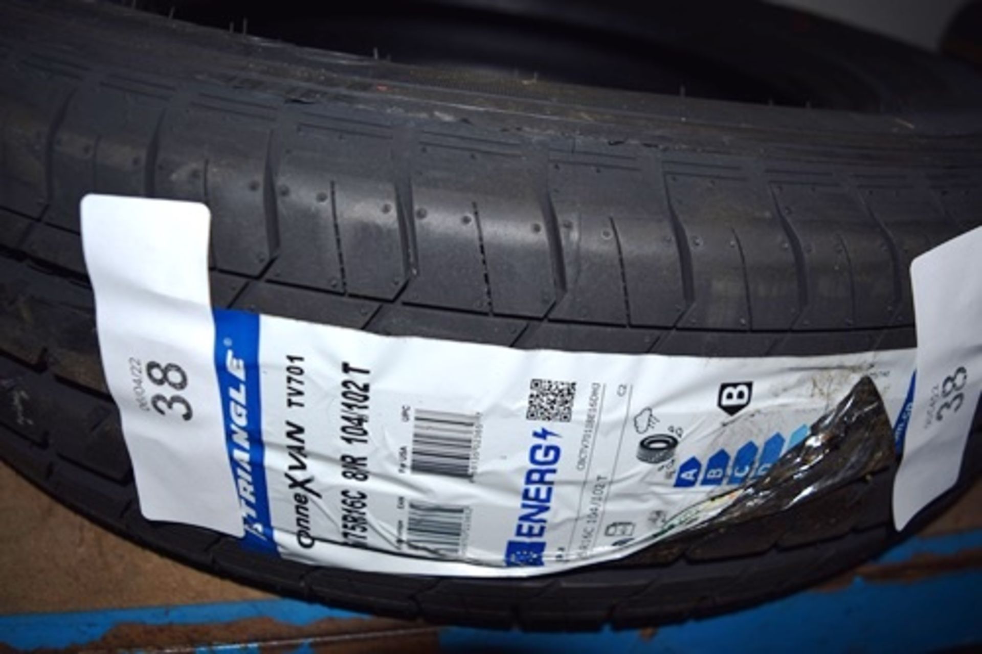 1 x Triangle Onne X Van TV701 tyre, size 185/75R16C 8PR 104/102T - New with label (GS4)