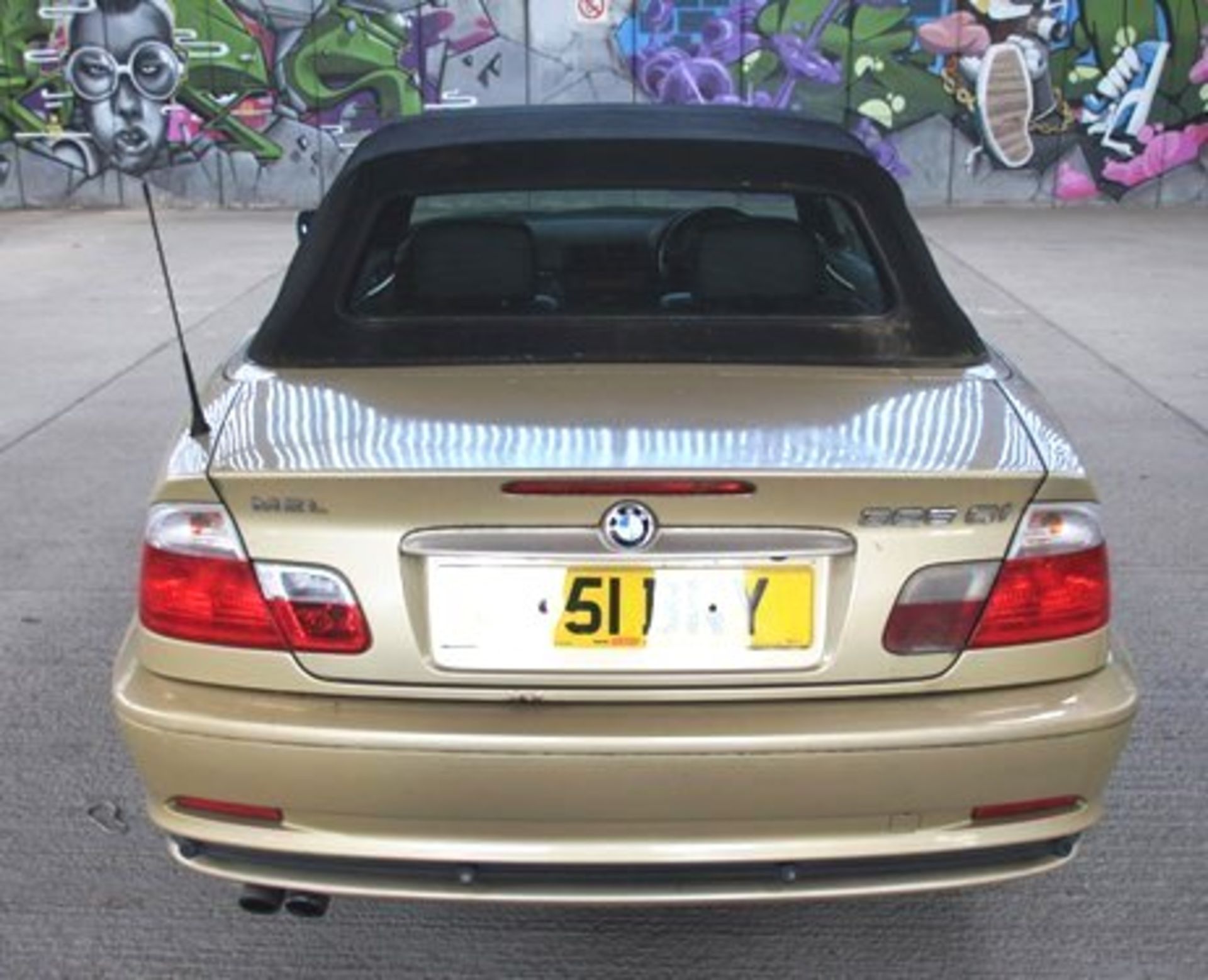 BMW 325CI petrol convertible car, Registration No. CV51 BNY, mileage 104743, 5 speed manual gearbox, - Image 4 of 10