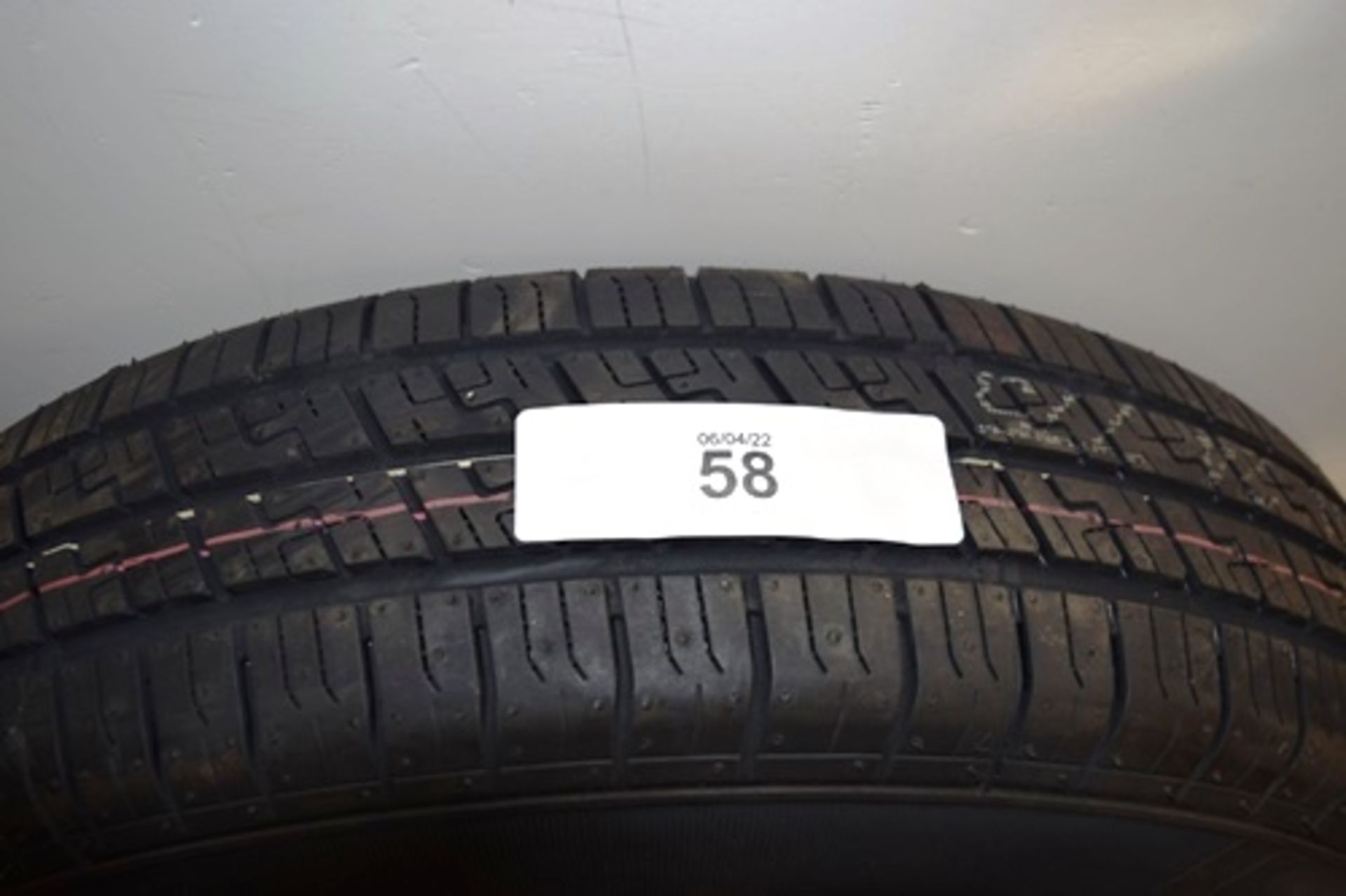 1 x Kenda Mastertrail 3G tyre, size 165R13C 96/94N on steel 4 stud rim - New (GS7)
