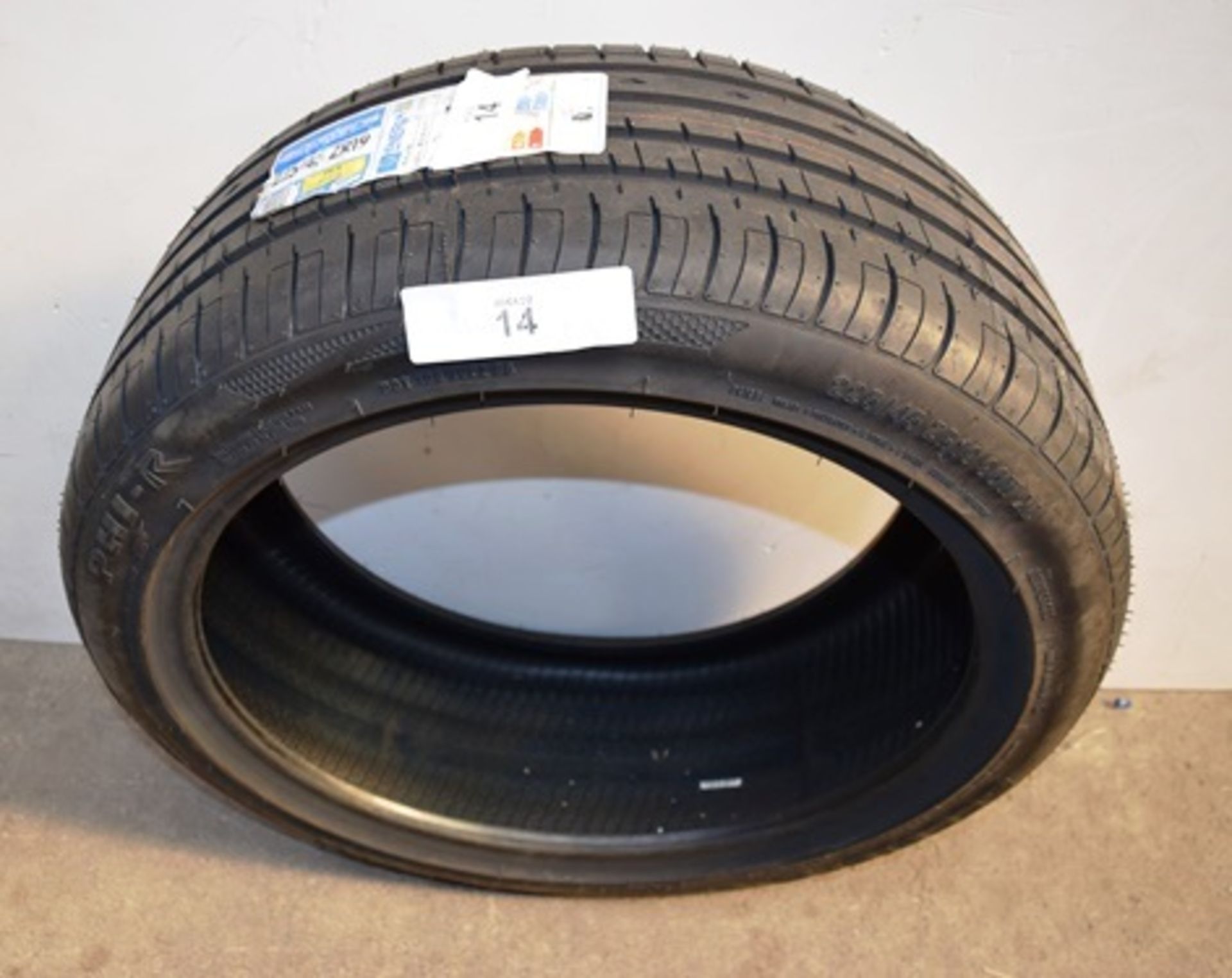 1 x Accelera PHI R tyre, size 225/45Z R19 96W XL - New (GS2) - Image 2 of 2