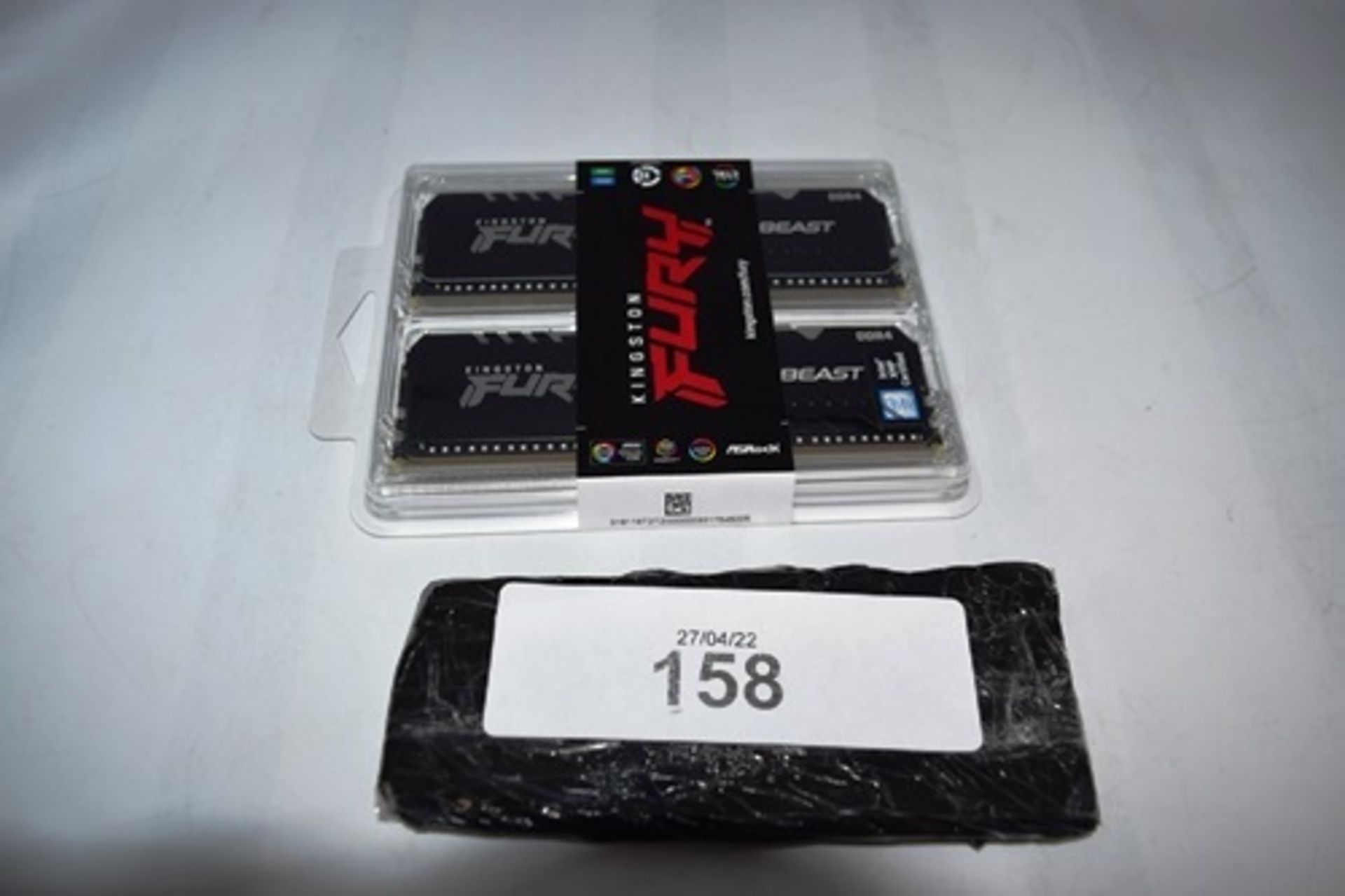 1 x Kingston Fury Beast RGB 64gb (2 x 32gb) 3200mhz, DDR4 Ram, code KF432C16BBAK2/64 - Sealed new in