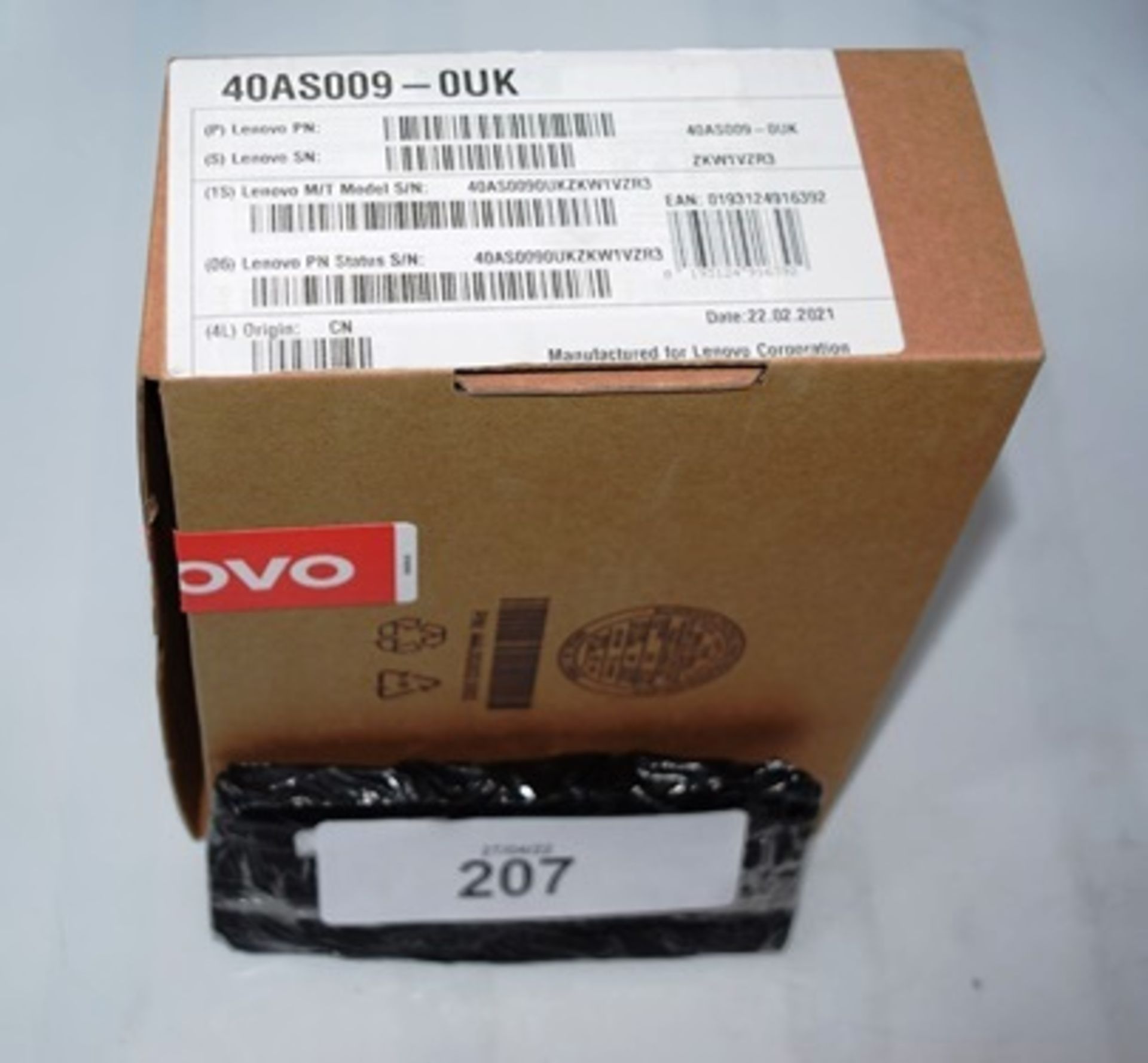 1 x Lenovo ThinkPad USB C Dock Gen 2 docking unit, P.N. 40AS009-OUK - New in box (FST2)