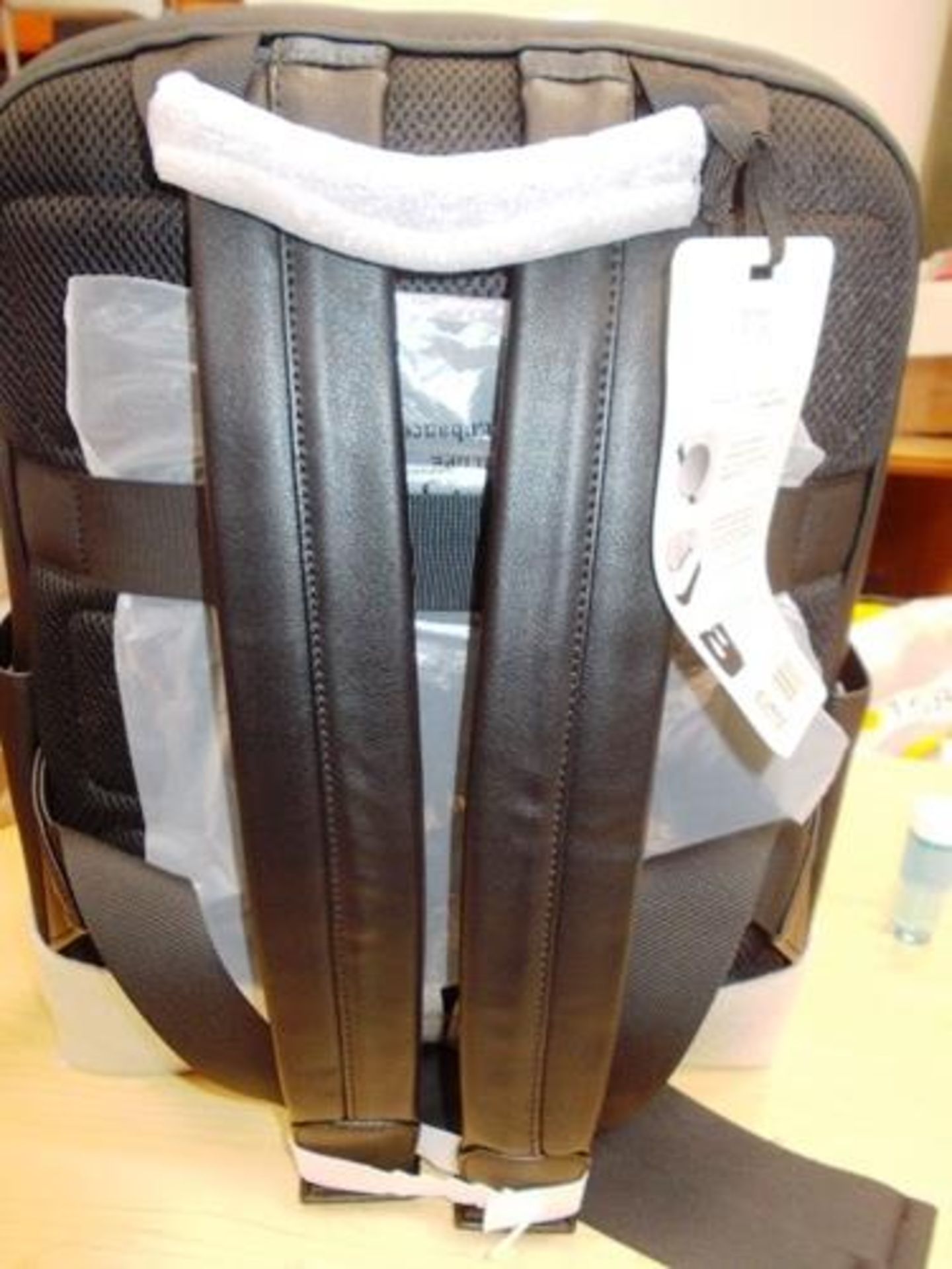 1 x Moleskine black soft touch backpack - New with tags (C9D) - Image 2 of 2