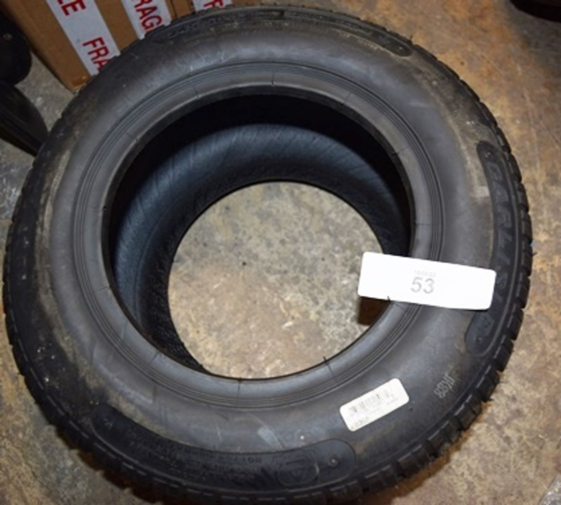 1 x Duro Red Eagle AT tyre, size 19 x 7-8 and 1 x Carlisle Turf Trac tyre, size 245/50/10 - New ( - Image 2 of 3