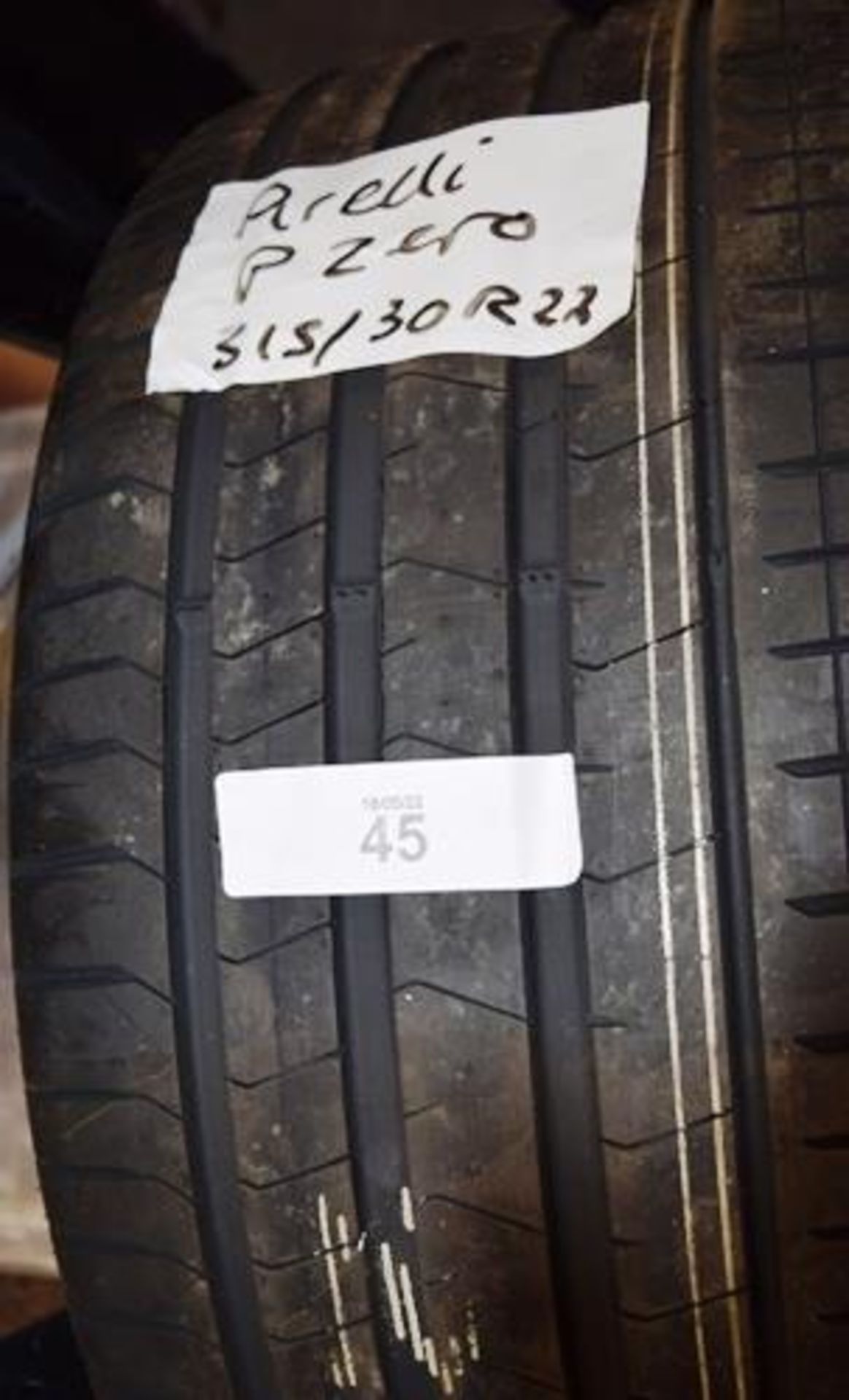 1 x Pirelli P Zero tyre, size 315/30R22 - New with label (GS5end) - Image 2 of 3