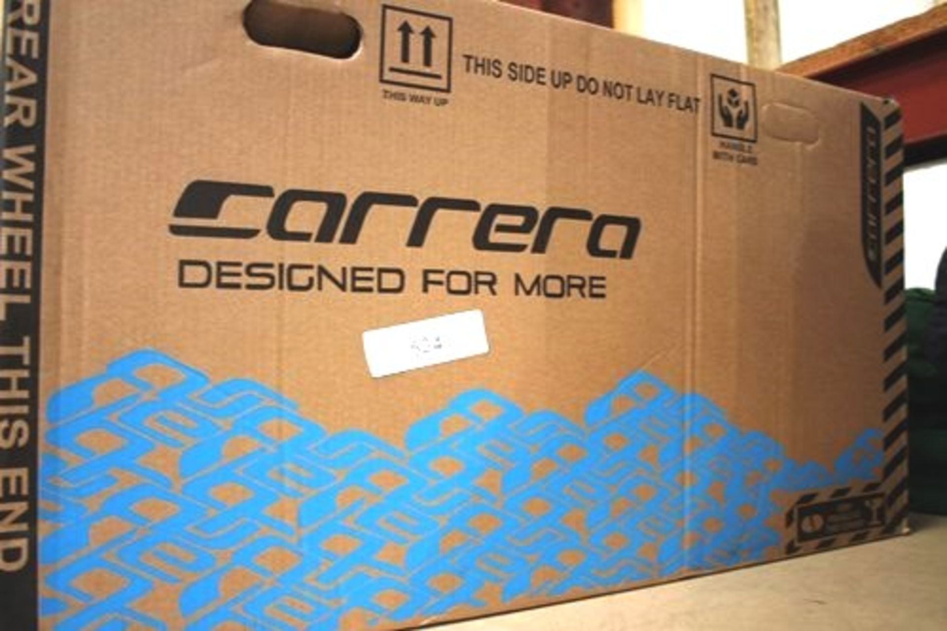 1 x Carrera Cosmus blue bike, 16" frame - Sealed new in box, box tatty (GS20) - Image 2 of 2