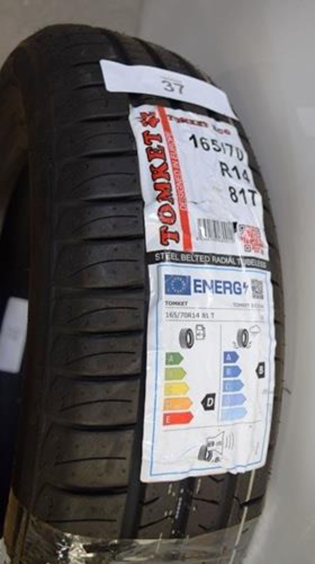 1 x Tomket Eco tyre, size 165/70R14 81T - New with label (GS2)