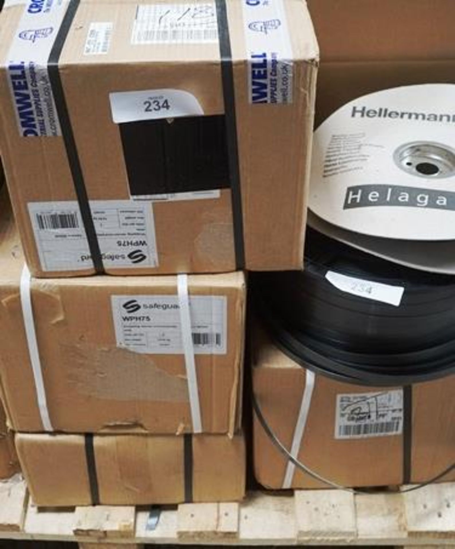 7 x 500m reels of 19mm woven cord strapping, 1100 BRK, P.N. PAC8350260K - New (long shed) - Image 3 of 3
