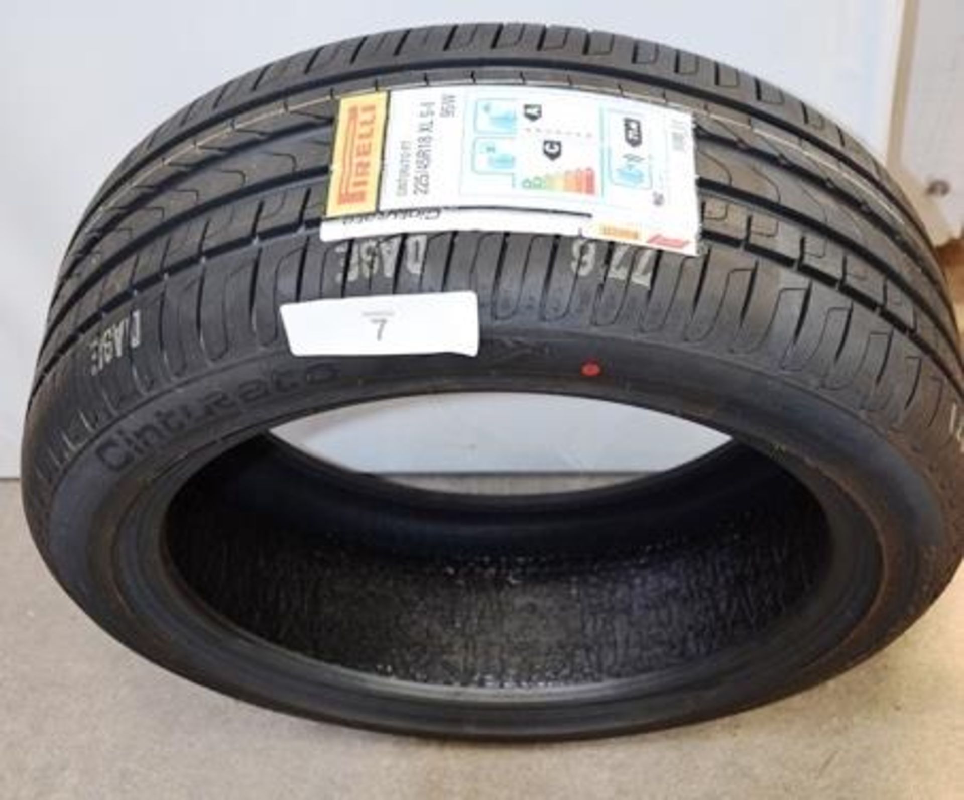 1 x Pirelli Cinturato P7 tyre, size 225/45R18 95W XL S-I - New with label (GS1)