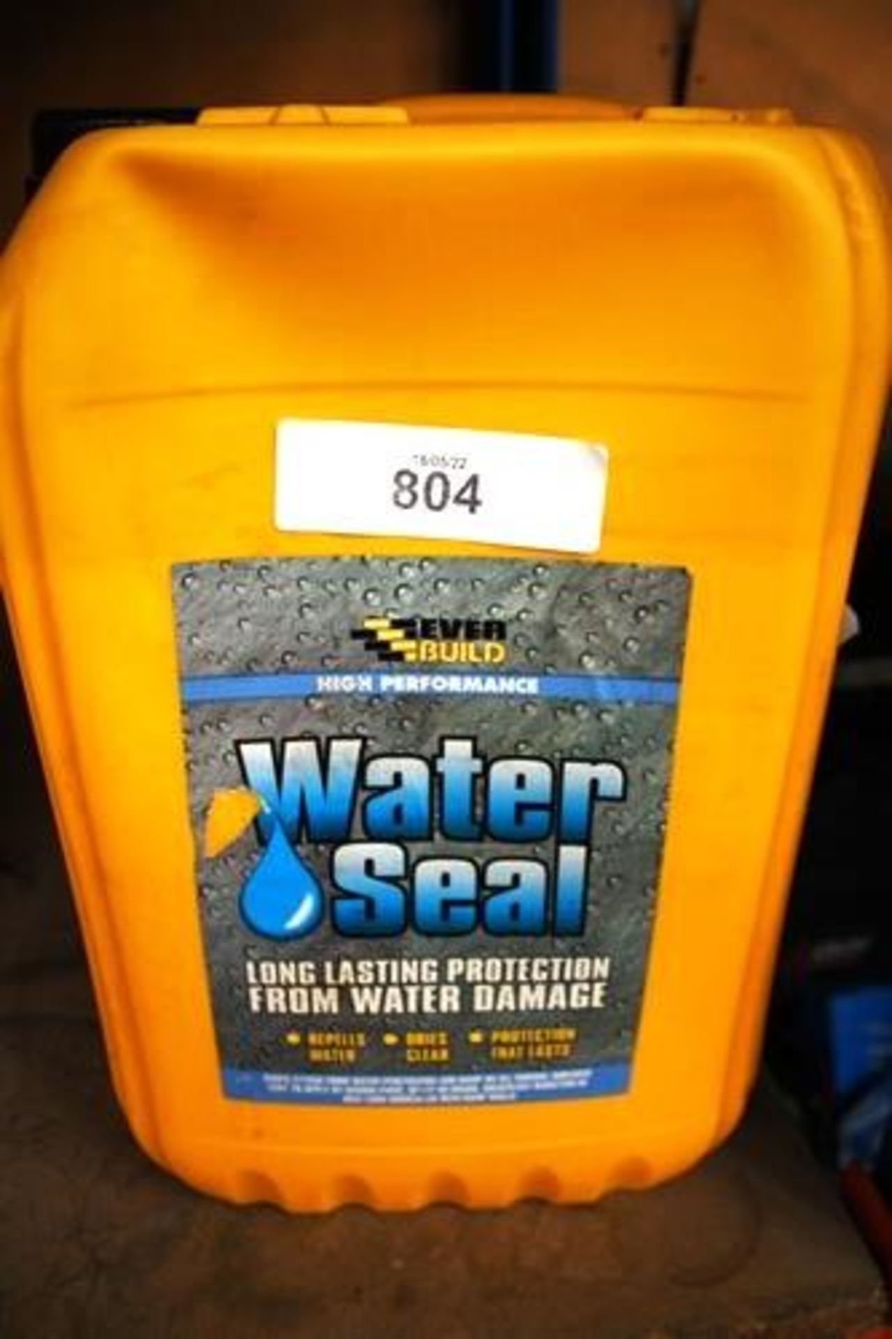 1 x 25ltr bottle of Everbuild concrete water seal - New (GS34)
